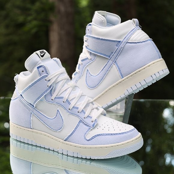 Nike Other - Nike Dunk High 1985 Blue Denim Men’s Size 10.5